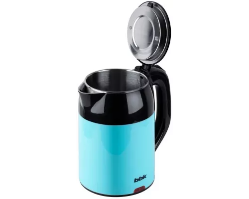 Чайник BBK EK1709P черный/бирюзовый
