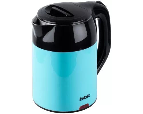 Чайник BBK EK1709P черный/бирюзовый