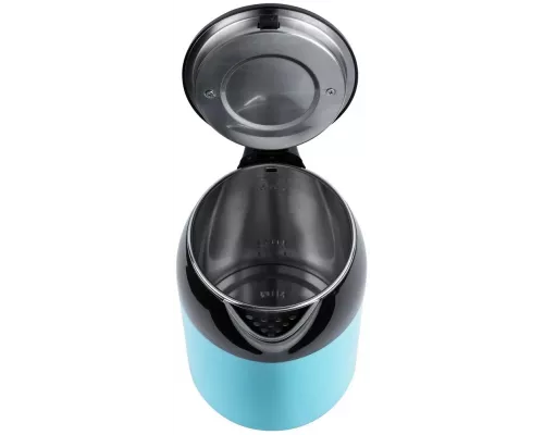 Чайник BBK EK1709P черный/бирюзовый