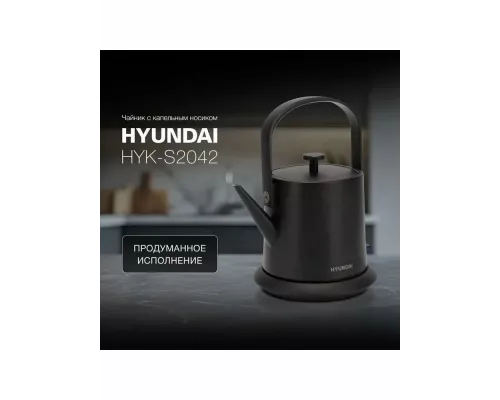 Чайник Hyundai HYK-S2042 черный