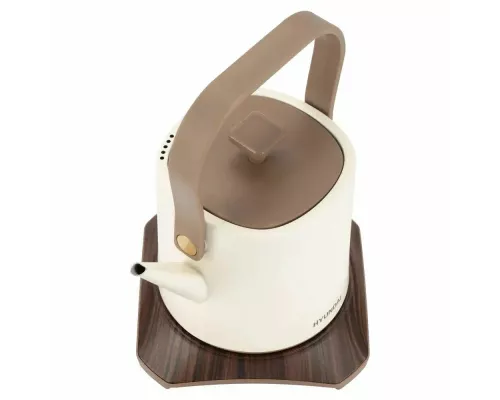 Чайник Hyundai HYK-S2043 кремовый/коричневый