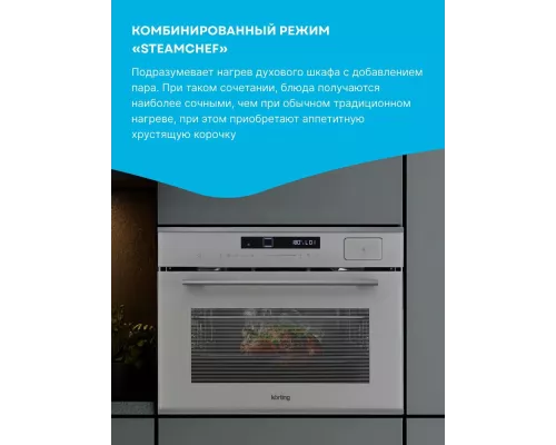 Духовой шкаф Korting OKB 3450 GBXGr Steam