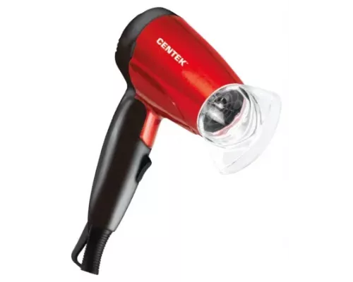 Фен Centek CT-2230 RBL красный/черный
