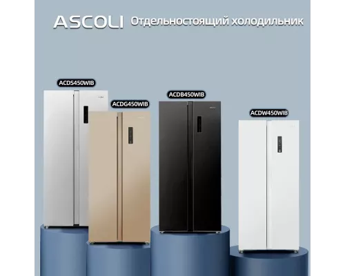 Холодильник Ascoli ACDG450WIB