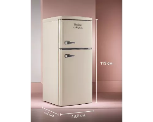 Холодильник TESLER RT-132 BEIGE