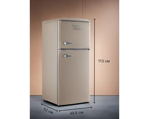 Холодильник TESLER RT-132 SAND GREY