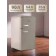 Холодильник TESLER RT-95 SAND GREY