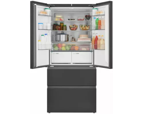 Холодильник ZUGEL ZRFDI470XB черный