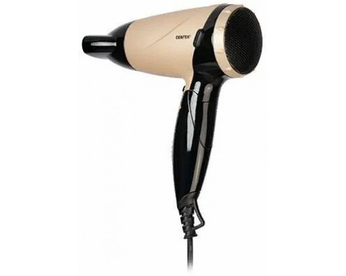 Фен Centek CT-2209 BLG черный/золотой