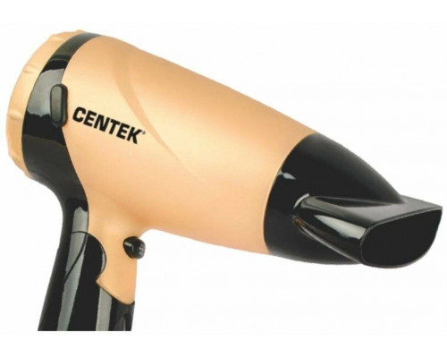 Фен Centek CT-2209 BLG черный/золотой