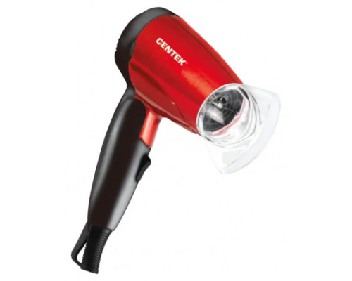 Фен Centek CT-2230 RBL красный/черный