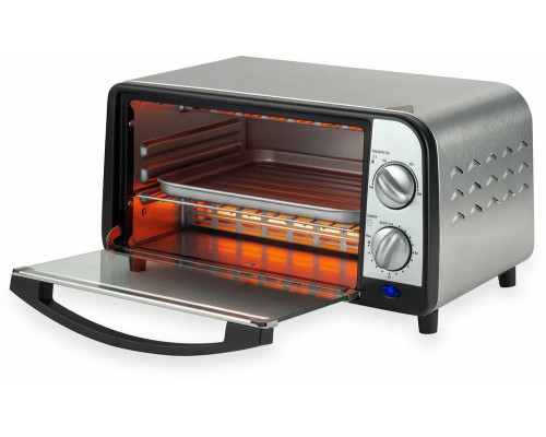 Мини-печь Hyundai MIO-HY071 серебристый