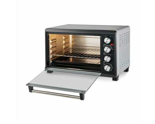 Мини-печь Hyundai MIO-HY075 серебристый/черный