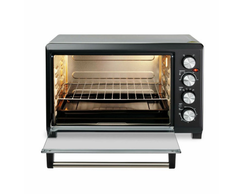 Мини-печь Hyundai MIO-HY075 серебристый/черный