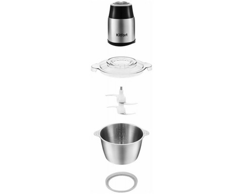 Измельчитель Kitfort КТ-3024 серебристый
