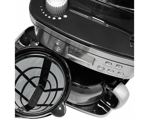 Кофеварка Kitfort КТ-705 серебристый