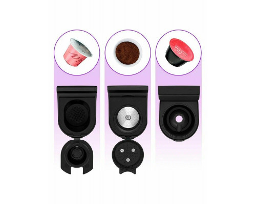 Кофеварка Kitfort КТ-7462 синий/черный