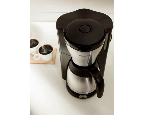Кофеварка Philips HD7546/20 серебристый/черный