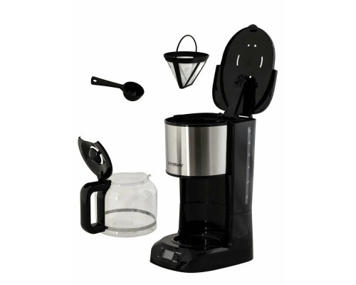 Кофеварка Endever Costa-1044 стальной/черный