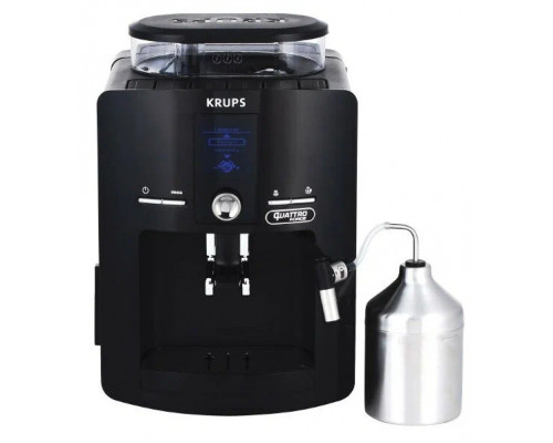 Кофемашина Krups EA82F010 черный/нержавеющая сталь