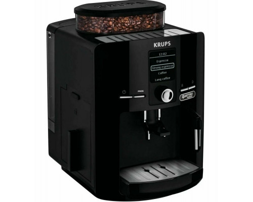 Кофемашина Krups EA82F010 черный/нержавеющая сталь