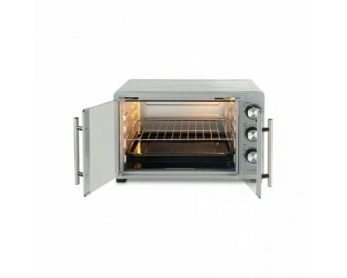 Мини-печь Hyundai MIO-HY077 серебристый