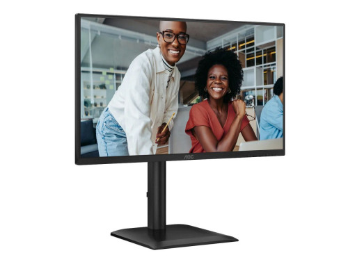 Монитор 23.8" AOC 24E4CV IPS 1920x1080, 120 Гц, 4 мс, 16:9, 300 кд/м², HDMI, DP 1.4, USB-C (90 Вт), 4xUSB 3.2, 3.5 Jack, USB Hub (4x USB 3.2), HDR10, Adaptive-Sync, черный