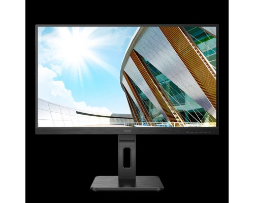Монитор 23.8" AOC 24P2QM VA 1920x1080, 75 Гц, 4 мс, 16:9, 250 кд/м², 1xDVI-D, 1xDP, 1xHDMI, 1xVGA, черный