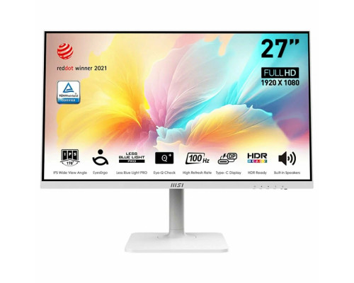 Монитор 27" Aiwa MD2712 IPS 1920x1080, 180 Гц, 1 мс, 16:9, 300 кд/м², 2xHDMI 2.0, DP 1.2, 3.5 Jack, USB Hub (1x USB), динамики (2x2 Вт), HDR10, FreeSync, G-Sync, черный