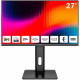 Монитор 27" Aiwa MF2711 IPS 1920x1080, 120 Гц, 4 мс, 16:9, 300 кд/м², VGA, HDMI 1.4, DP 1.2, 3.5 Jack, USB Hub (2x USB 3.0), динамики (2x3 Вт), FreeSync, G-Sync, черный