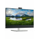 Монитор 27" Dell C2722DE IPS 2560x1440, 60 Гц, 5 мс, 16:9, 350 кд/м², HDMI 2.0, DP 1.2, USB-C, 3.5 Jack, USB Hub (4x USB), динамики (2x5 Вт), веб-камера, HDR10, черный