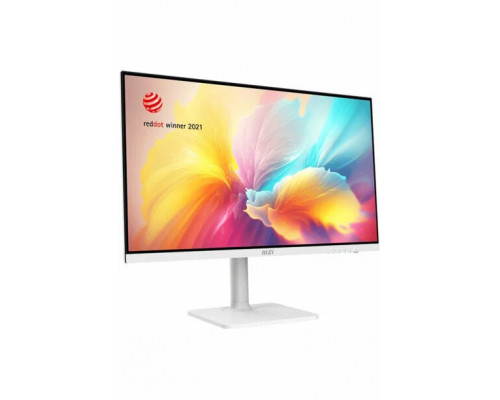 Монитор 27" MSI Modern MD272QXPW IPS 2560x1440, 100 Гц, 4 мс, 16:9, 400 кд/м², HDMI 2.0b, DP 1.2a, USB-C (98 Вт), USB Hub (2x USB 2.0), 3.5 Jack, HDR10, белый