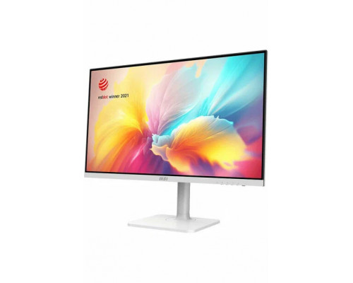 Монитор 27" MSI Modern MD272QXPW IPS 2560x1440, 100 Гц, 4 мс, 16:9, 400 кд/м², HDMI 2.0b, DP 1.2a, USB-C (98 Вт), USB Hub (2x USB 2.0), 3.5 Jack, HDR10, белый