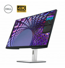 Монитор 31.5" Dell P3223QE IPS 3840x2160, 60 Гц, 5 мс, 16:9, 350 кд/м², HDMI 2.0, DP 1.4, USB-C, USB Hub (4x USB 3.0), Ethernet, HDR10, черный и серебристый