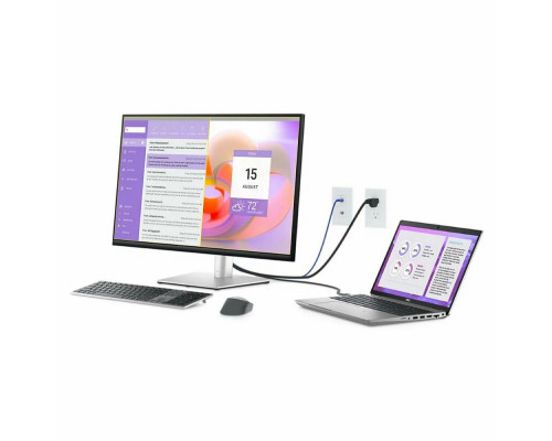 Монитор 31.5" Dell P3223QE IPS 3840x2160, 60 Гц, 5 мс, 16:9, 350 кд/м², HDMI 2.0, DP 1.4, USB-C, USB Hub (4x USB 3.0), Ethernet, HDR10, черный и серебристый