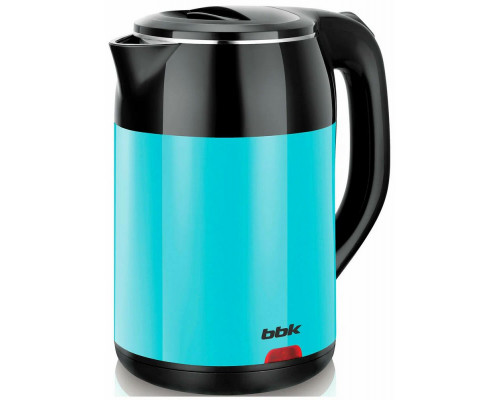 Чайник BBK EK1709P черный/бирюзовый