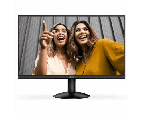 Монитор 23.8" AOC Value Line 24B30HM2 VA 1920x1080, 100 Гц, 4 мс, 16:9, 250 кд/м², HDMI 1.4, VGA, Adaptive-Sync, черный