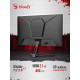 Монитор 23.8" BLOODY MN240F IPS 1920x1080, 180 Гц, 1 мс, 16:9, 280 кд/м², 2xHDMI, 1xDP, 1x3.5 мм, 2x2 Вт, черный