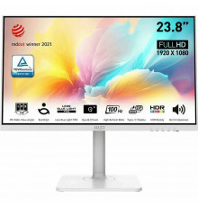 Монитор 23.8" MSI Modern MD2412PW IPS 1920x1080, 100 Гц, 4 мс, 16:9, 300 кд/м2, 1xHDMI, 1xUSB-C, 1x3.5 мм, белый