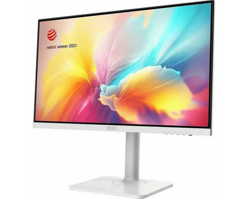 Монитор 23.8" MSI Modern MD2412PW IPS 1920x1080, 100 Гц, 4 мс, 16:9, 300 кд/м2, 1xHDMI, 1xUSB-C, 1x3.5 мм, белый
