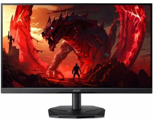 Монитор 24.5" Acer KG251QX0biip VA 1920x1080, 200 Гц, 0.5 мс, 16:9, 250 кд/м², 2xHDMI 2.0, DP 1.2, 3.5 Jack, HDR10, FreeSync Premium, черный