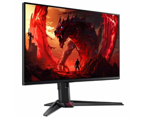 Монитор 24.5" Acer XV250QF3bmiiprx IPS 1920x1080, 320 Гц, 0.5 мс, 16:9, 250 кд/м², 2xHDMI 2.0, DP 1.4, 3.5 Jack, динамики (2x2 Вт), HDR10, FreeSync Premium, черный
