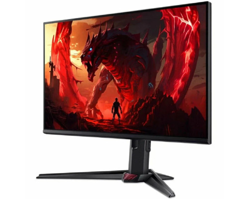 Монитор 24.5" Acer XV250QF3bmiiprx IPS 1920x1080, 320 Гц, 0.5 мс, 16:9, 250 кд/м², 2xHDMI 2.0, DP 1.4, 3.5 Jack, динамики (2x2 Вт), HDR10, FreeSync Premium, черный