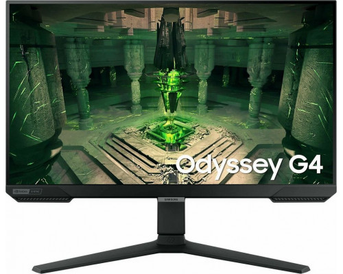 Монитор 25" Samsung Odyssey G4 S25BG400EI IPS 1920x1080, 240 Гц, 1 мс, 16:9, 400 кд/м2, 2xHDMI, 1хDP, 1x3.5 мм, черный
