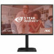 Монитор 27" AOC Q27E4U IPS 2560x1440, 120 Гц, 4 мс, 16:9, 350 кд/м², HDMI 2.0, DP 1.2, 3.5 Jack, USB Hub (4x USB 3.2 Gen 1), HDR10, Adaptive-Sync, черный