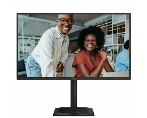 Монитор 27" AOC Q27E4U IPS 2560x1440, 120 Гц, 4 мс, 16:9, 350 кд/м², HDMI 2.0, DP 1.2, 3.5 Jack, USB Hub (4x USB 3.2 Gen 1), HDR10, Adaptive-Sync, черный