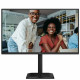 Монитор 27" AOC Q27E4U IPS 2560x1440, 120 Гц, 4 мс, 16:9, 350 кд/м², HDMI 2.0, DP 1.2, 3.5 Jack, USB Hub (4x USB 3.2 Gen 1), HDR10, Adaptive-Sync, черный