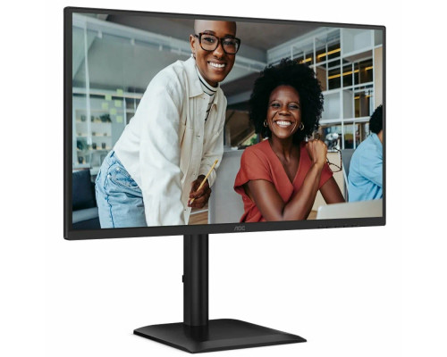 Монитор 27" AOC Q27E4U IPS 2560x1440, 120 Гц, 4 мс, 16:9, 350 кд/м², HDMI 2.0, DP 1.2, 3.5 Jack, USB Hub (4x USB 3.2 Gen 1), HDR10, Adaptive-Sync, черный