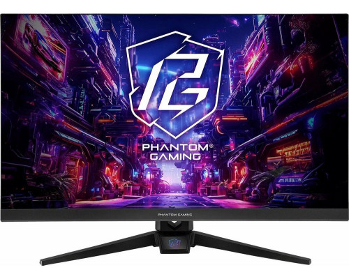 Монитор 27" ASRock Phantom Gaming PG27FFT1A IPS 1920x1080, 180 Гц, 1 мс, 16:9, 450 кд/м², 2xHDMI, 1xDP, 1x3.5 мм, 2x2 Вт, черный