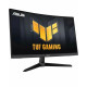 Монитор 27" ASUS TUF Gaming VG27VQ3B VA 1920x1080, 180 Гц, 1 мс, 16:9, 250 кд/м², HDMI 2.0, DP 1.2, 3.5 Jack, FreeSync, изогнутый экран (1500R), динамики (2x2 Вт), черный